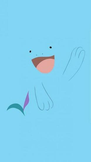 Blue Pokemon iPhone Wallpaper