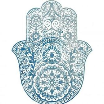 Hamsa Wallpaper Top Background