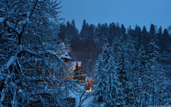 Peles Castle Romania Winter Mac Wallpaper Allmacwallpaper
