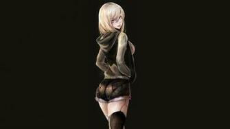 A2 Minimal Warrior Nier Video Game Wallpaper Automata