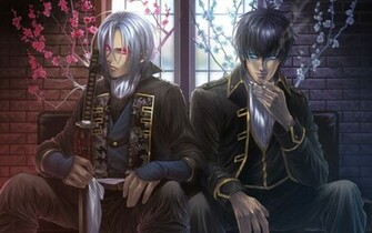 Flowers Katana Pale Vampires Vampire Knight Artwork Anime Boys