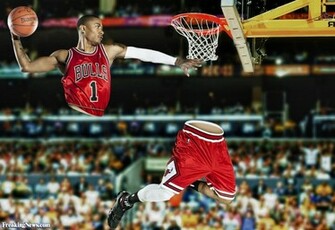 Pin Derrick Rose Dunk Wallpaper HD