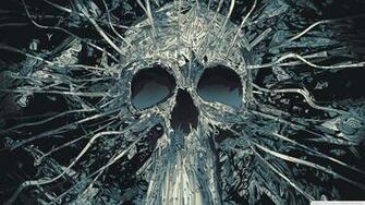 Abstract Skulls Artwork Matei Apostolescu