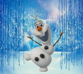 Disney Frozen iPhone Background Olaf