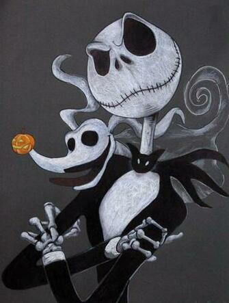Jack Skellington Pumpkin King By Mansfieldartguy