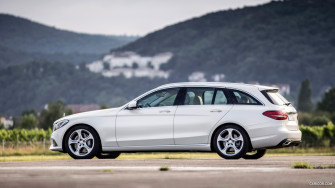 Mercedes Benz C Class Estate Exclusive Diamond White