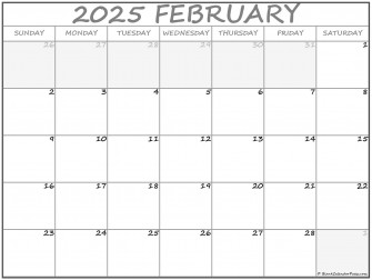 February Printable Calendar Pdf Google Wallpaper