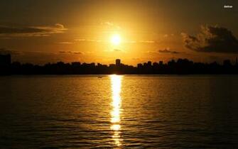 Sunset In Salt Lake City Wallpaper
