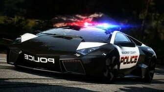 Lamborghini Reventon Hot Pursuit Wallpaper HD