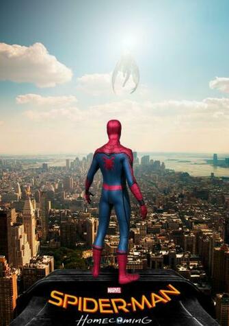Spider Man Homecoming Phone Wallpaper Top