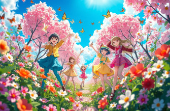Gacha Life Spring Wallpaper