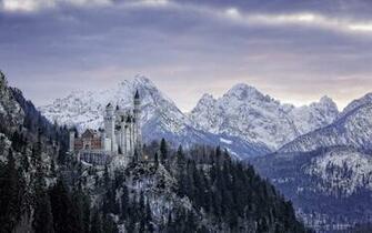 Neuschwanstein Castle Computer Wallpaper Desktop Background