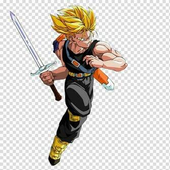 Future Trunks Render Transparent Background Png Clipart Hiclipart