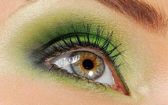 Eye Shadow Wallpaper Green Myspace Background