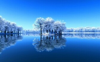 Wallpaper Beautiful Winter Scenery