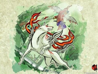 Okami Amaterasu Wallpaper