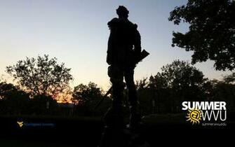 Wvu Wallpaper Mountaineer Statue
