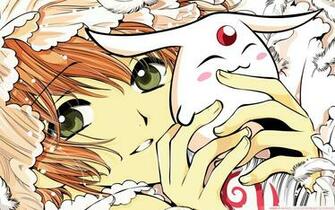 Sakura And Mokona Ultra HD Desktop Background Wallpaper For