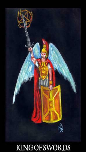 Of Swords Esoteric And Occult Luciferian Tarot Cards Wallpaper Image
