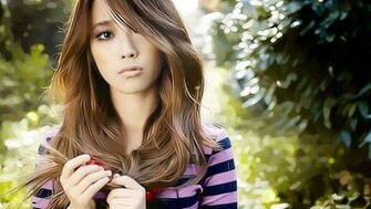 New Rumah Pena Cute Korean Girls Wallpaper