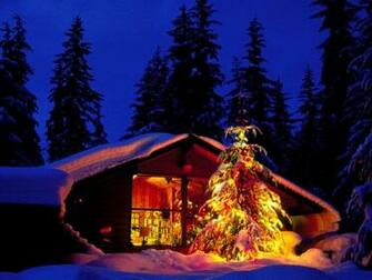 Christmas Night Desktop Pc And Mac Wallpaper
