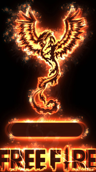 Fiery Fire Logo Wallpaper