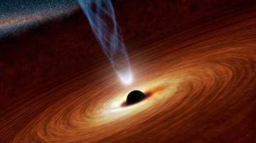 Sci Fi Black Hole HD Wallpaper And Background