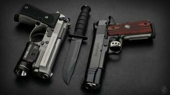 Beretta 92fs Compact And Remington R1 Enhanced Oc