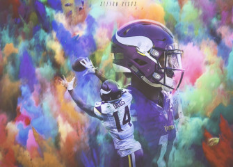 Ddproductions On Stefon Diggs Stefondiggs Wallpaprr