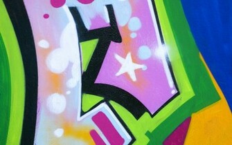 Graffiti Pink Desktop Pc And Mac Wallpaper