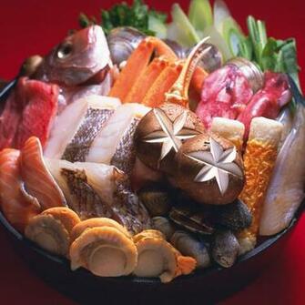 Seafood Dish iPad Wallpaper Background HD