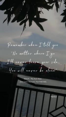 Shaun Way Back Home Inspirational Song Lyrics Bts Wallpaper