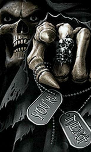 Terrorist Skull Live Wallpaper For Android By HD