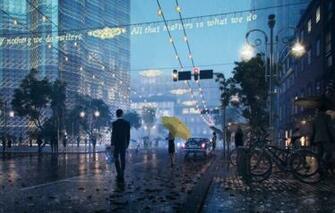 Wallpaper The City Street Darling Violetta Image For Desktop