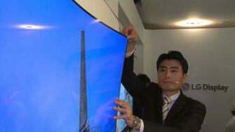 Fremtidens Tv Snart Klar Lg Oled Wallpaper Recordere Dk