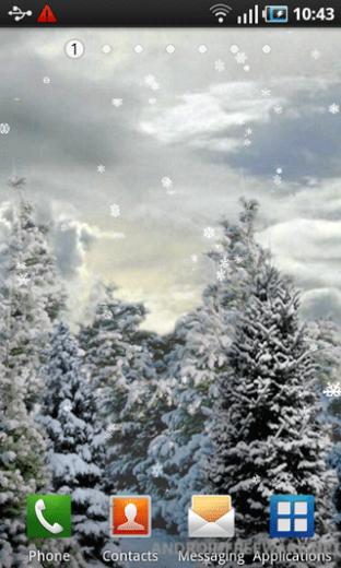 Ze On The T Mobile G2 Sorry Snowfall Live Wallpaper Screenshots
