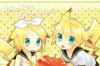 Vocaloid Kagamine Rin Len HD Wallpaper Anime Manga