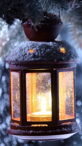 iPhone 6s Plus Winter Lantern Wallpaper Gallery Yopriceville
