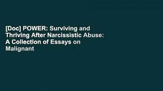 Doc Power Surviving And Thriving After Narcissistic Abuse A