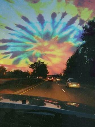Colorful Third Eye Trippy Hippie Good Vibes Drugs