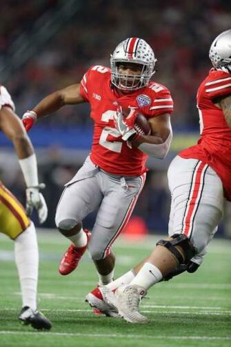 Dec Arlington Tx Usa Ohio State Buckeyes Running Back