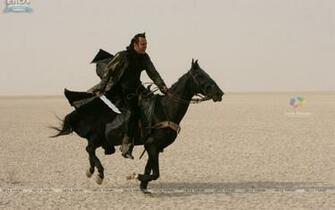 Wallpaper Kay Menon Sitting On A Black Horse Size