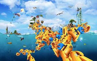 Artistic Abstract Image X HD Desktop Wallpaper