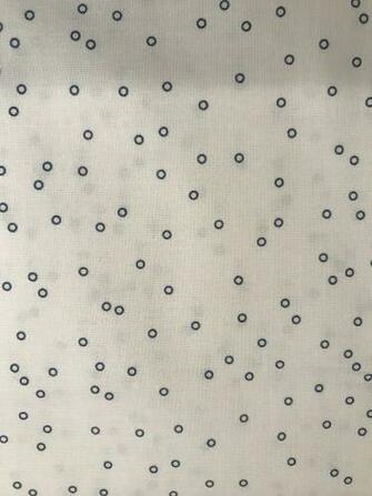 Riley Blake Bee Background By Lori Holt Circle Blue C6384