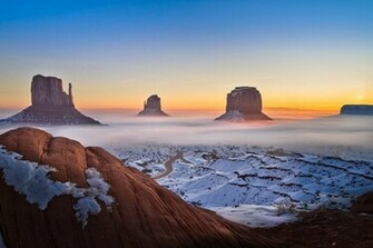 Sunrise Monument Valley Wallpaper