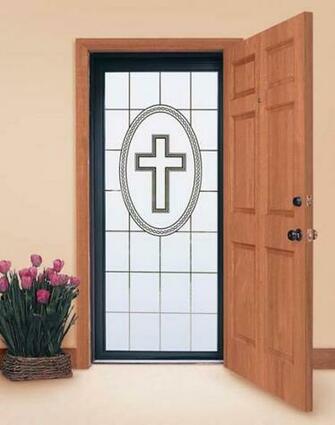 Glass Doors Decorate Storm Door Decorating Ideas