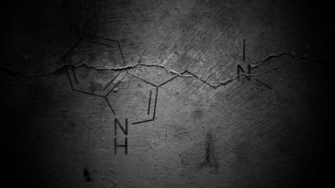 Drugs Wall Wallpaper Gray Graffiti Molecule