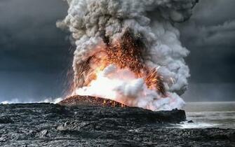 Volcano Eruption Wallpaper
