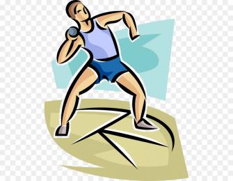 Cartoon Background Clipart Illustration Sports