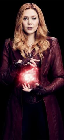 Wanda Maximoff In Avengers Infinity War 4k iPhone Xs